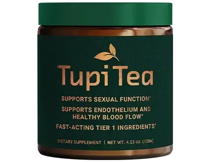 Tupi Tea — Natural Male Performance Support Formula Jar